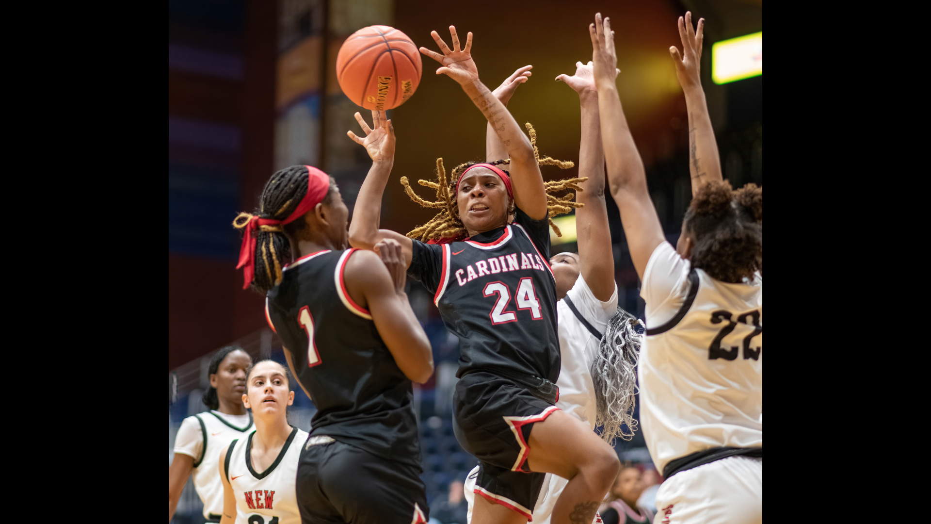 THAT'S A WRAP: Lady Cardinals fall, 74-61